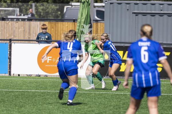 Picture by Peter Frankland. 23-08-26 Football at Victoria Park - GFC Women v Chessington and Hook United.