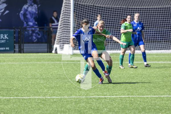 Picture by Peter Frankland. 23-08-26 Football at Victoria Park - GFC Women v Chessington and Hook United.