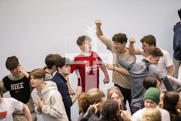 Picture by Sophie Rabey.  23-02-24.  Splendid Productions are over in Guernsey to hold a workshop at the Princess Royal Performing Arts Centre with 200 drama students from a range of local schools.