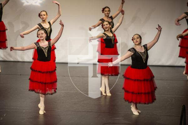 Picture by Sophie Rabey.  27-01-23.  Dance Festival 2023.  Thursday Evening.CLASSICAL GROUPS: Under 20 (The Lesley Blondel Trophy)Starlight Dance Academy - Belleza Española