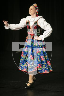Picture by Sophie Rabey.  27-01-23.  Dance Festival 2023.  Thursday AfternoonNATIONAL E AGE 15 & 16 (The Margaret Gaudion Cup with Classes D & F)Imogen Bachelet - Polish Mazurka