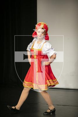 Picture by Sophie Rabey.  27-01-23.  Dance Festival 2023.  Thursday AfternoonNATIONAL F Age 17, 18 & 19 (The Margaret Gaudion Cup with Classes D & E)Scarlett Mauger - Russian- Quadrille