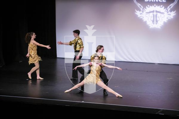 Picture By Peter Frankland. 28-01-23 Guernsey Festival of Dance 2023. Day 6 evening session. Modern Dance Groups: Under 20 (The Elizabeth Harrison Trophy) G.A.T.E. - Kooza Dance