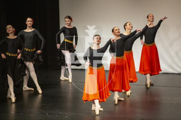Picture by Sophie Rabey.  27-01-23.  Dance Festival 2023.  Thursday Evening.CLASSICAL GROUPS: Under 20 (The Lesley Blondel Trophy)Avril Earl Dance & Theatre Arts Centre Ltd. - Habanera