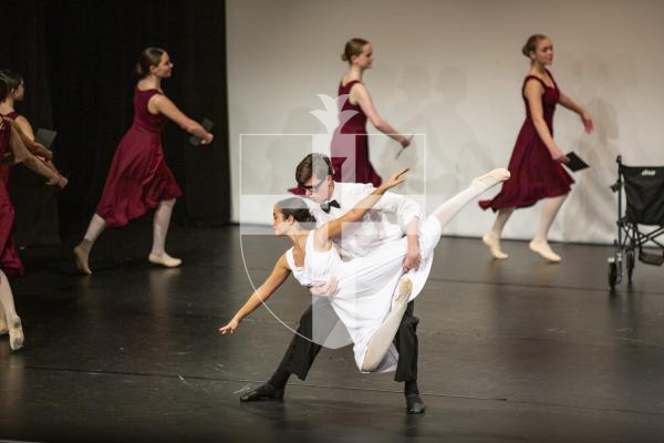 Picture by Sophie Rabey.  27-01-23.  Dance Festival 2023.  Thursday Evening.CLASSICAL GROUPS: Under 20 (The Lesley Blondel Trophy)G.A.T.E. - The Theory of Everything