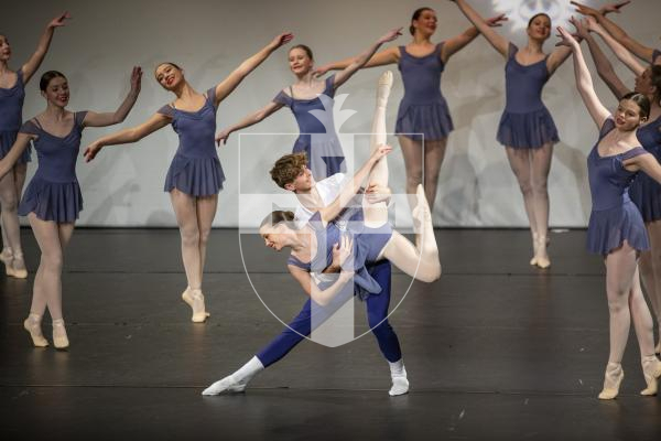 Picture by Sophie Rabey.  27-01-23.  Dance Festival 2023.  Thursday Evening.CLASSICAL GROUPS: Under 20 (The Lesley Blondel Trophy)Avril Earl Dance & Theatre Arts Centre Ltd. - Nuvole Bianche