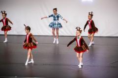 Picture By Peter Frankland. 24-01-23 Guernsey Festival of Dance 2023. Day 2 Morning session. Classical Groups: Under 9 - Heat 1 (Mary Balfour Trophy)  Avril Earl Dance and Theatre Art Centre - A Christmas Suprise.