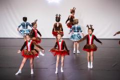 Picture By Peter Frankland. 24-01-23 Guernsey Festival of Dance 2023. Day 2 Morning session. Classical Groups: Under 9 - Heat 1 (Mary Balfour Trophy)  Avril Earl Dance and Theatre Art Centre - A Christmas Suprise.