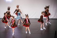 Picture By Peter Frankland. 24-01-23 Guernsey Festival of Dance 2023. Day 2 Morning session. Classical Groups: Under 9 - Heat 1 (Mary Balfour Trophy)  Avril Earl Dance and Theatre Art Centre - A Christmas Suprise.