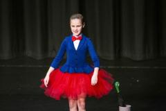 Picture By Peter Frankland. 25-01-23 Guernsey Festival of Dance 2023. Day 4 morning session. Primary Class Age 6 (The Jane Revell Trophy). Amelie Smith - Mary Poppins