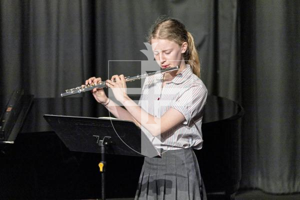 Picture by Sophie Rabey.  06-03-25.  Guernsey Eisteddfod 2025 at Beau Sejour. 
Thursday 6th March - Afternoon Session.  Class M078 - Orchestral Woodwind Under 14.  (RH Le Prevost Junior Trophy).
Amber Le Page - Allegro Moderato 1st Movt (Flute) - Claude Arrieu