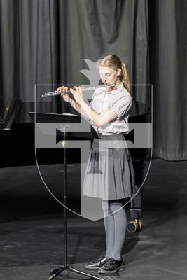 Picture by Sophie Rabey.  06-03-25.  Guernsey Eisteddfod 2025 at Beau Sejour. 
Thursday 6th March - Afternoon Session.  Class M078 - Orchestral Woodwind Under 14.  (RH Le Prevost Junior Trophy).
Amber Le Page - Allegro Moderato 1st Movt (Flute) - Claude Arrieu