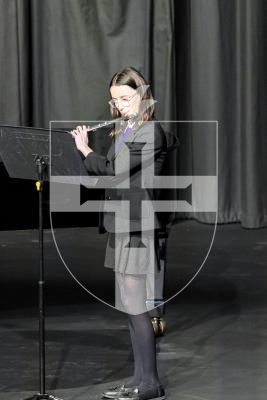 Picture by Sophie Rabey.  06-03-25.  Guernsey Eisteddfod 2025 at Beau Sejour. 
Thursday 6th March - Afternoon Session.  Class M078 - Orchestral Woodwind Under 14.  (RH Le Prevost Junior Trophy).
Isabelle Falla - Somewhere (Flute) - Leonard Bernstein