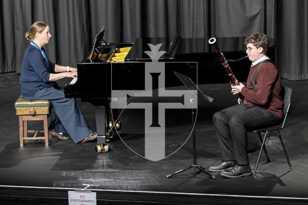 Picture by Sophie Rabey.  06-03-25.  Guernsey Eisteddfod 2025 at Beau Sejour. 
Thursday 6th March - Afternoon Session.  Class M079 - Orchestral Woodwind Under 16.  (The Joan Boucher Cup).
Thomas Kent-Manning - Tambourin (Bassoon) - Gossec