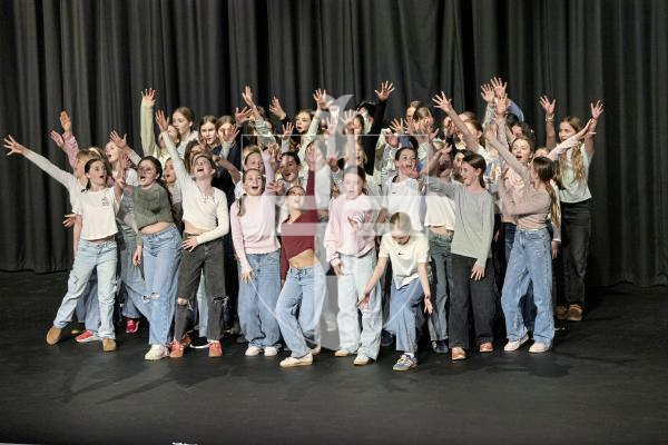 Picture by Sophie Rabey.  06-03-25.  Guernsey Eisteddfod 2025 at Beau Sejour. 
Thursday 6th March - Afternoon Session.  Class M215.  Choirs Secondary School Age Years 7-11.  (The Violet Grace Trophy)
Ladies College Year 7 - Whistle Down the Wind and My Shot (Hamilton).