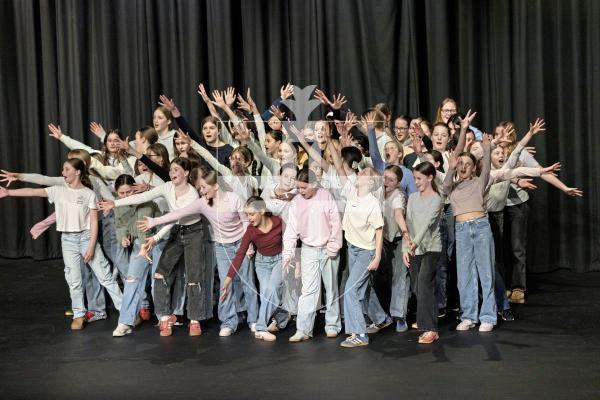 Picture by Sophie Rabey.  06-03-25.  Guernsey Eisteddfod 2025 at Beau Sejour. 
Thursday 6th March - Afternoon Session.  Class M215.  Choirs Secondary School Age Years 7-11.  (The Violet Grace Trophy)
Ladies College Year 7 - Whistle Down the Wind and My Shot (Hamilton).