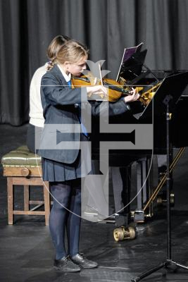 Picture by Sophie Rabey.  06-03-25.  Guernsey Eisteddfod 2025 at Beau Sejour. 
Thursday 6th March - Afternoon Session.  Class M042.  Violin Under 14.  (H De La Mare Cup).
Darcy Reoch-Brehaut - Sunday in Fifth Avenue