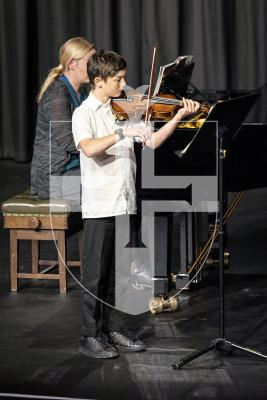 Picture by Sophie Rabey.  06-03-25.  Guernsey Eisteddfod 2025 at Beau Sejour. 
Thursday 6th March - Afternoon Session.  Class M042.  Violin Under 14.  (H De La Mare Cup).
Paul Friedrich - Take Five