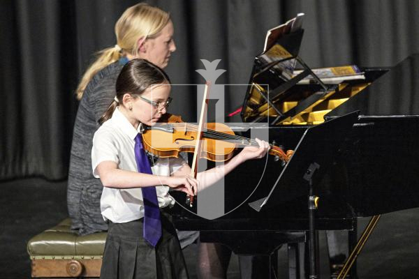 Picture by Sophie Rabey.  06-03-25.  Guernsey Eisteddfod 2025 at Beau Sejour. 
Thursday 6th March - Afternoon Session.  Class M042.  Violin Under 14.  (H De La Mare Cup).
Chloe Falla - Allegro 3rd Movt from Sonata in D Minor