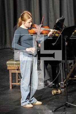 Picture by Sophie Rabey.  06-03-25.  Guernsey Eisteddfod 2025 at Beau Sejour. 
Thursday 6th March - Afternoon Session.  Class M042.  Violin Under 14.  (H De La Mare Cup).
Charlotte Miller - Showstopper