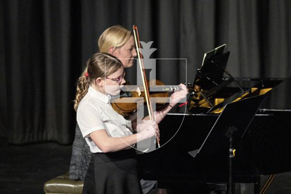 Picture by Sophie Rabey.  06-03-25.  Guernsey Eisteddfod 2025 at Beau Sejour. 
Thursday 6th March - Afternoon Session.  Class M042.  Violin Under 14.  (H De La Mare Cup).
Amelia-Jane Bougourd - Dublin Time