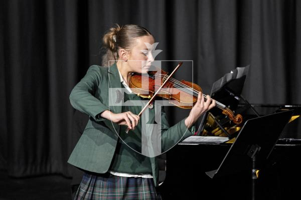 Picture by Sophie Rabey.  06-03-25.  Guernsey Eisteddfod 2025 at Beau Sejour. 
Thursday 6th March - Afternoon Session.  Class M042.  Violin Under 14.  (H De La Mare Cup).
Lara Pimlott - Fantaise Russe No.4