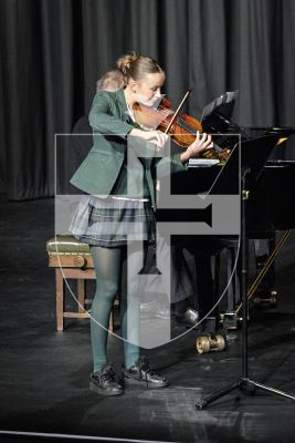 Picture by Sophie Rabey.  06-03-25.  Guernsey Eisteddfod 2025 at Beau Sejour. 
Thursday 6th March - Afternoon Session.  Class M042.  Violin Under 14.  (H De La Mare Cup).
Lara Pimlott - Fantaise Russe No.4