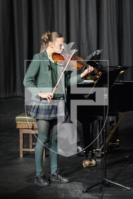 Picture by Sophie Rabey.  06-03-25.  Guernsey Eisteddfod 2025 at Beau Sejour. 
Thursday 6th March - Afternoon Session.  Class M042.  Violin Under 14.  (H De La Mare Cup).
Lara Pimlott - Fantaise Russe No.4