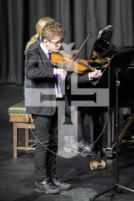 Picture by Sophie Rabey.  06-03-25.  Guernsey Eisteddfod 2025 at Beau Sejour. 
Thursday 6th March - Afternoon Session.  Class M042.  Violin Under 14.  (H De La Mare Cup).
Ethan Torode (ADDED - NOT IN PROGRAMME)