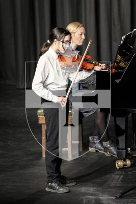 Picture by Sophie Rabey.  06-03-25.  Guernsey Eisteddfod 2025 at Beau Sejour. 
Thursday 6th March - Afternoon Session.  Class M042.  Violin Under 14.  (H De La Mare Cup).
Amelia Robins (ADDED - NOT IN PROGRAMME)