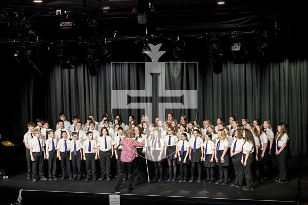 Picture by Sophie Rabey.  06-03-25.  Guernsey Eisteddfod 2025 at Beau Sejour. 
Thursday 6th March - Afternoon Session.  Class M212.  Choirs Secondary School Age.  (The Crystal James Cup).
St Sampsons High School Choir - Mary Poppins Medley and Stronger With Time.