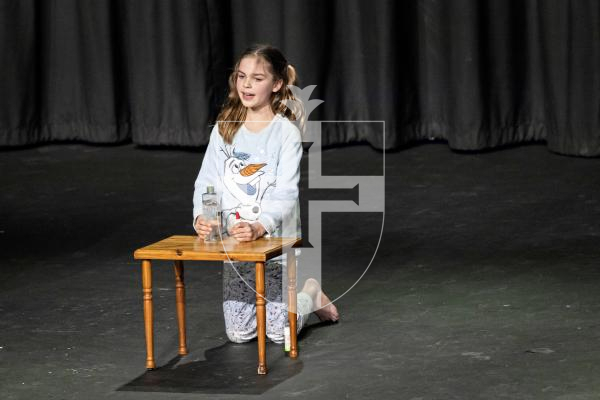 Picture by Sophie Rabey.  06-03-25.  Guernsey Eisteddfod 2025 at Beau Sejour. 
Saturday 8th March - Afternoon Session.  Class M200 - SONGS FROM THE SHOWS – SOLO/DUO/TRIO/QUARTET - UNDER 12 (The Valerie Bowles Trophy).
Genevieve Jager - Naughty (Matilda)