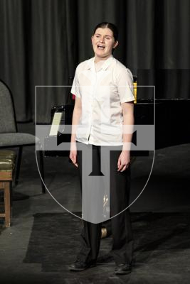 Picture by Sophie Rabey.  10-03-25.  Guernsey Eisteddfod 2025 at Beau Sejour. 
Monday 10th March - Afternoon Session.  
Class M144 - FOLK SOLO 12 TO UNDER 15 YEARS (The Gordon A Elliot Memorial Cup).
Erin Cullwick - The Brisk Young Widow