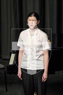 Picture by Sophie Rabey.  10-03-25.  Guernsey Eisteddfod 2025 at Beau Sejour. 
Monday 10th March - Afternoon Session.  
Class M144 - FOLK SOLO 12 TO UNDER 15 YEARS (The Gordon A Elliot Memorial Cup).
Erin Cullwick - The Brisk Young Widow