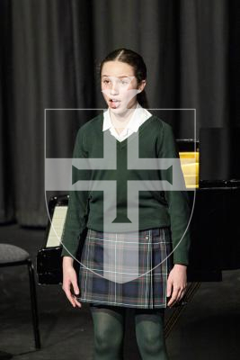 Picture by Sophie Rabey.  10-03-25.  Guernsey Eisteddfod 2025 at Beau Sejour. 
Monday 10th March - Afternoon Session.  
Class M144 - FOLK SOLO 12 TO UNDER 15 YEARS (The Gordon A Elliot Memorial Cup).
Lucia Bartholemew - Black is the Colour