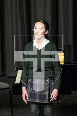 Picture by Sophie Rabey.  10-03-25.  Guernsey Eisteddfod 2025 at Beau Sejour. 
Monday 10th March - Afternoon Session.  
Class M144 - FOLK SOLO 12 TO UNDER 15 YEARS (The Gordon A Elliot Memorial Cup).
Lucia Bartholemew - Black is the Colour