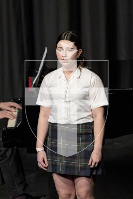 Picture by Sophie Rabey.  10-03-25.  Guernsey Eisteddfod 2025 at Beau Sejour. 
Monday 10th March - Afternoon Session.  
Class M144 - FOLK SOLO 12 TO UNDER 15 YEARS (The Gordon A Elliot Memorial Cup).
Isamara Fernandes - Santa Lucia