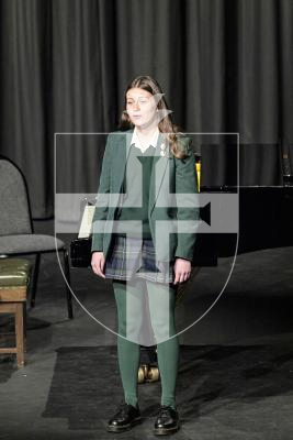 Picture by Sophie Rabey.  10-03-25.  Guernsey Eisteddfod 2025 at Beau Sejour. 
Monday 10th March - Afternoon Session.  
Class M145 - FOLK SOLO 15 TO UNDER 18 YEARS.
Florence Glynn-Riley - O Can Ye Sew Cushions