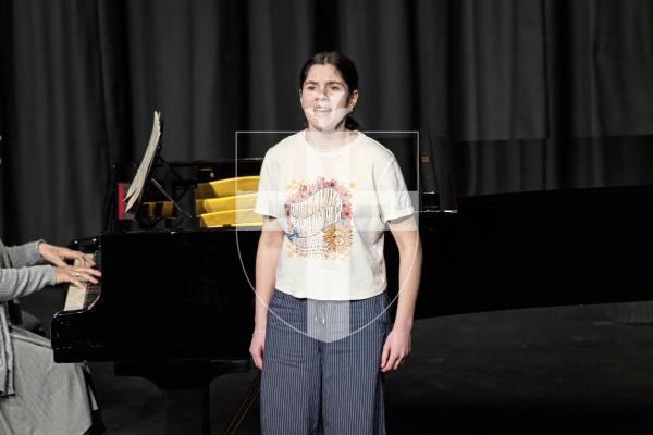 Picture by Sophie Rabey.  10-03-25.  Guernsey Eisteddfod 2025 at Beau Sejour. 
Monday 10th March - Afternoon Session.  
Class M145 - FOLK SOLO 15 TO UNDER 18 YEARS.
Evie Linane - I Know Where I’m Going