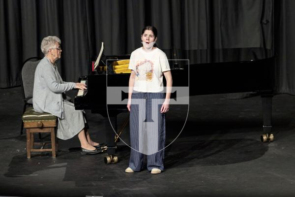 Picture by Sophie Rabey.  10-03-25.  Guernsey Eisteddfod 2025 at Beau Sejour. 
Monday 10th March - Afternoon Session.  
Class M145 - FOLK SOLO 15 TO UNDER 18 YEARS.
Evie Linane - I Know Where I’m Going