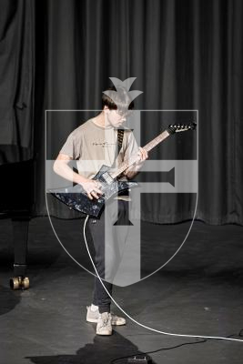 Picture by Sophie Rabey.  10-03-25.  Guernsey Eisteddfod 2025 at Beau Sejour. 
Monday 10th March - Afternoon Session.  
Class M068 - ELECTRIC GUITAR – OPEN (The Rock God Award\0
Dio Hamilton - The Trooper