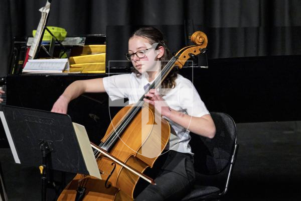 Picture by Sophie Rabey.  10-03-25.  Guernsey Eisteddfod 2025 at Beau Sejour. 
Monday 10th March - Afternoon Session.  
Class M054 - CELLO UNDER 14 (The Eileen Ferbrache Junior Cup)
Rosie Gist - Tarantella