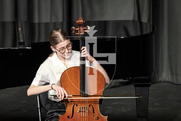 Picture by Sophie Rabey.  10-03-25.  Guernsey Eisteddfod 2025 at Beau Sejour. 
Monday 10th March - Afternoon Session.  
Class M054 - CELLO UNDER 14 (The Eileen Ferbrache Junior Cup)
Imala Bearder - Suite No.1 BWV 1007