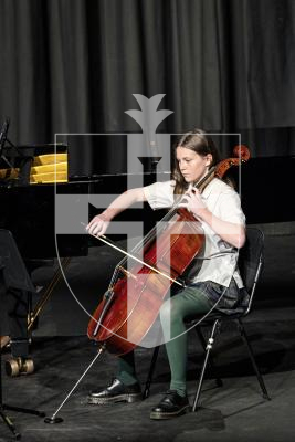 Picture by Sophie Rabey.  10-03-25.  Guernsey Eisteddfod 2025 at Beau Sejour. 
Monday 10th March - Afternoon Session.  
Class M055 - CELLO UNDER 16 (The Martin Thomas Cup)
Florence Glynn-Riley - Serenade