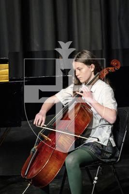 Picture by Sophie Rabey.  10-03-25.  Guernsey Eisteddfod 2025 at Beau Sejour. 
Monday 10th March - Afternoon Session.  
Class M055 - CELLO UNDER 16 (The Martin Thomas Cup)
Florence Glynn-Riley - Serenade