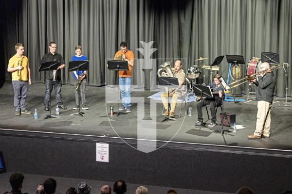 Picture by Sophie Rabey.  11-03-25.  Guernsey Eisteddfod 2025 at Beau Sejour. 
Tuesday 11th March - Evening Session.  
Class M117 - ORCHESTRA, BAND OR INSTRUMENTAL ENSEMBLE - OPEN (The Banfield Trophy)
Brass Oddity