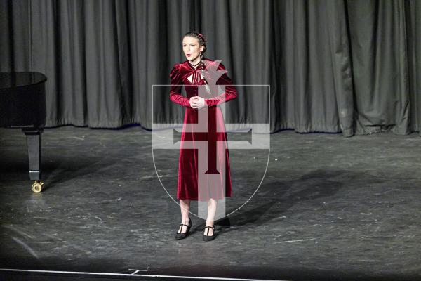 Picture by Sophie Rabey.  12-03-25.  Guernsey Eisteddfod 2025 at Beau Sejour. 
Weds 12th March - Evening Session.  
Class M202 - SONGS FROM THE SHOWS 15 AND UNDER 18 (The Rodney Le Lacheur Memorial Trophy)
Angel Perkins - Journey to the Past (Anastasia)