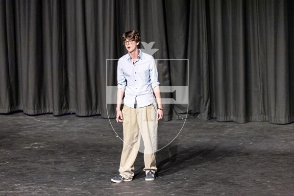 Picture by Sophie Rabey.  12-03-25.  Guernsey Eisteddfod 2025 at Beau Sejour. 
Weds 12th March - Evening Session.  
Class M202 - SONGS FROM THE SHOWS 15 AND UNDER 18 (The Rodney Le Lacheur Memorial Trophy)
Josh Hansmann-Rouxel - My Petersburg (Anastasia)