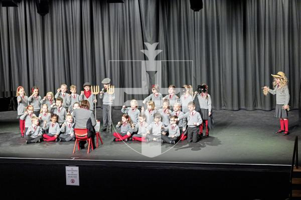 Picture by Sophie Rabey.  14-03-25.  Guernsey Eisteddfod 2025 at Beau Sejour. 
Friday 14th March - Morning Session.  
Class M208 - CHOIRS, INFANT SCHOOL AGE, UNISON SINGING (The Colleges Trophy)
Blanchelande College Infant Choir -  Mr Scarecrow and The Baby Baboon Loved The Blues