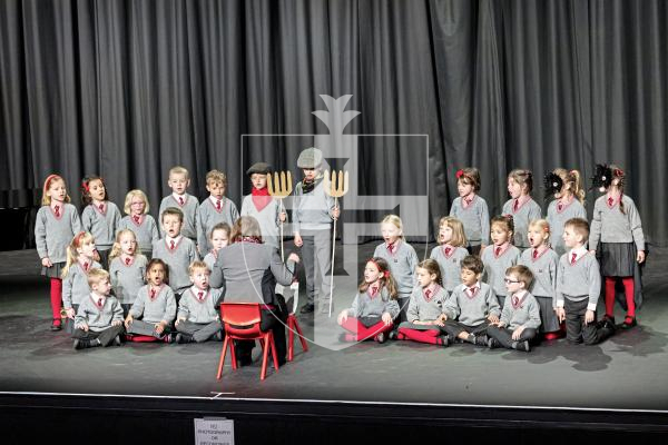 Picture by Sophie Rabey.  14-03-25.  Guernsey Eisteddfod 2025 at Beau Sejour. 
Friday 14th March - Morning Session.  
Class M208 - CHOIRS, INFANT SCHOOL AGE, UNISON SINGING (The Colleges Trophy)
Blanchelande College Infant Choir -  Mr Scarecrow and The Baby Baboon Loved The Blues
